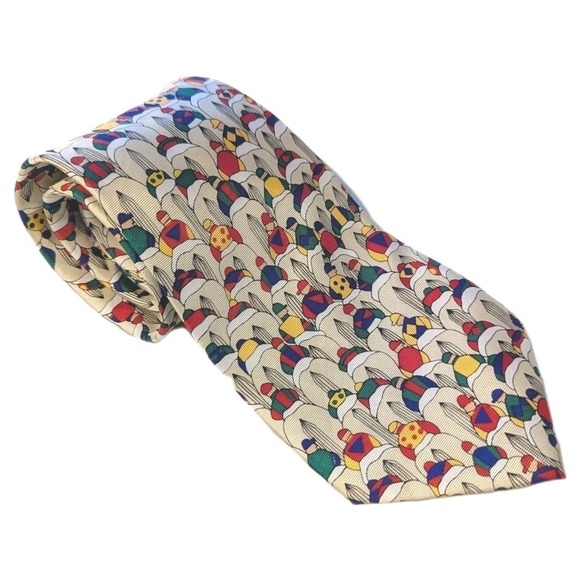 Alynn Neckwear Other - Alynn Men's To the Starting Gates 100% Silk Tie Horse Racing Jockey Made in USA